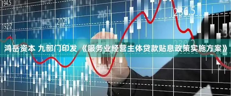 鸿岳资本 九部门印发 《服务业经营主体贷款贴息政策实施方案》